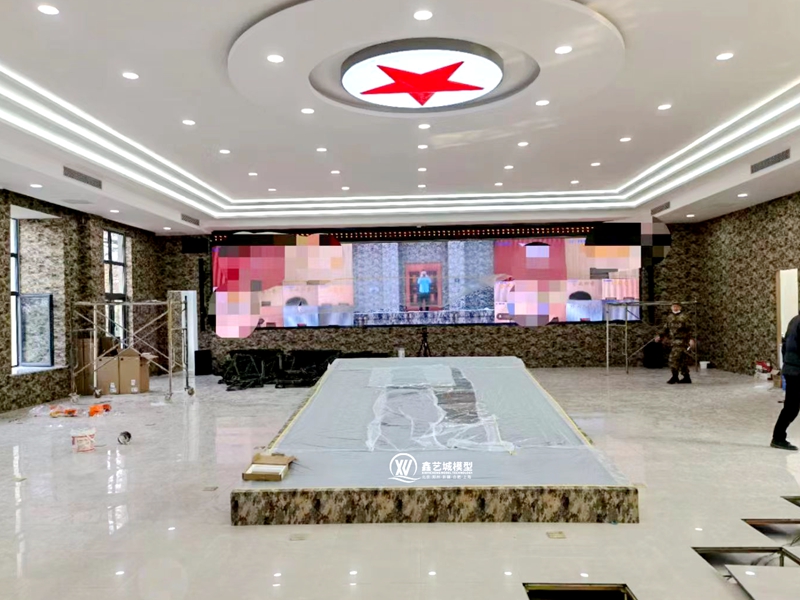 軍事電子互動(dòng)沙盤模型